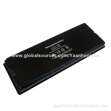Replacement Battery for Apple A1185, with 6 Cells, in White